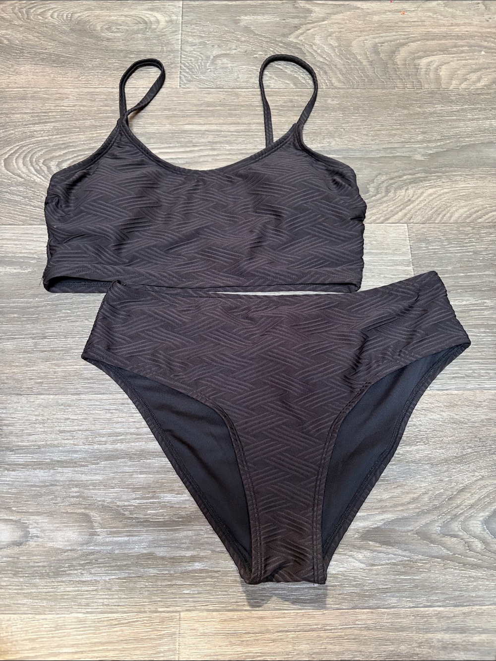 2 Piece Black Bathing Suit